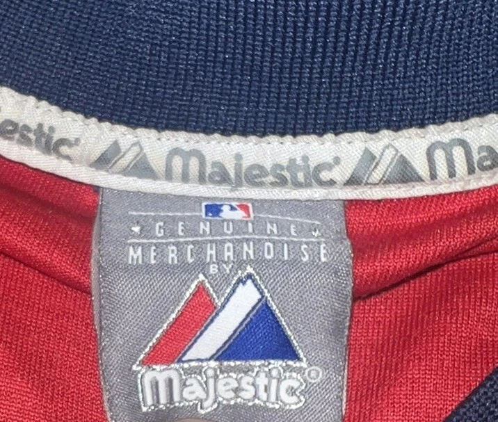 Vintage Majestic Los Angeles, Angels V Neck Men’s Red Jersey Shirt Size 2XL - Image 2 of 4