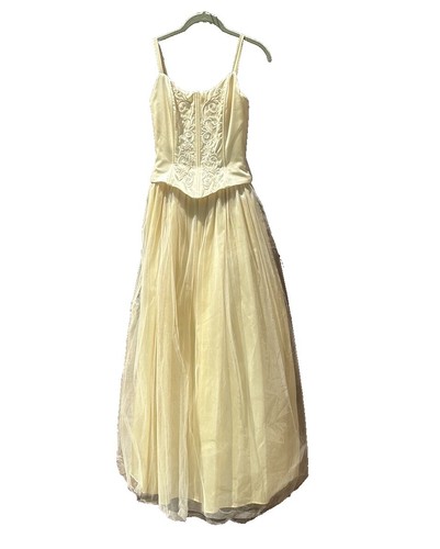jessica mcclintock corset dress Gunne Sax Gown, Pale Pink Glitter Tulle, Size 5/6 Jessica McClintock 90s (SOLD) white