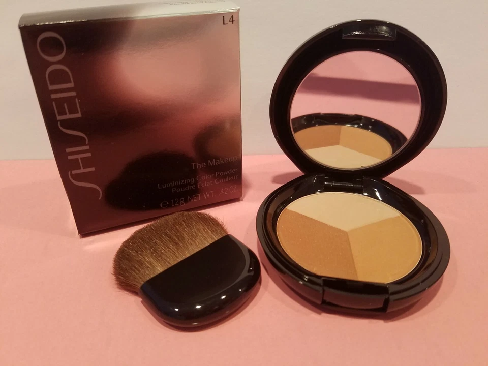 Shiseido~The Makeup Luminizing Powder~L4~Golden Bronze/Bronze Dore ~ NIB RARE - Image 3 of 4