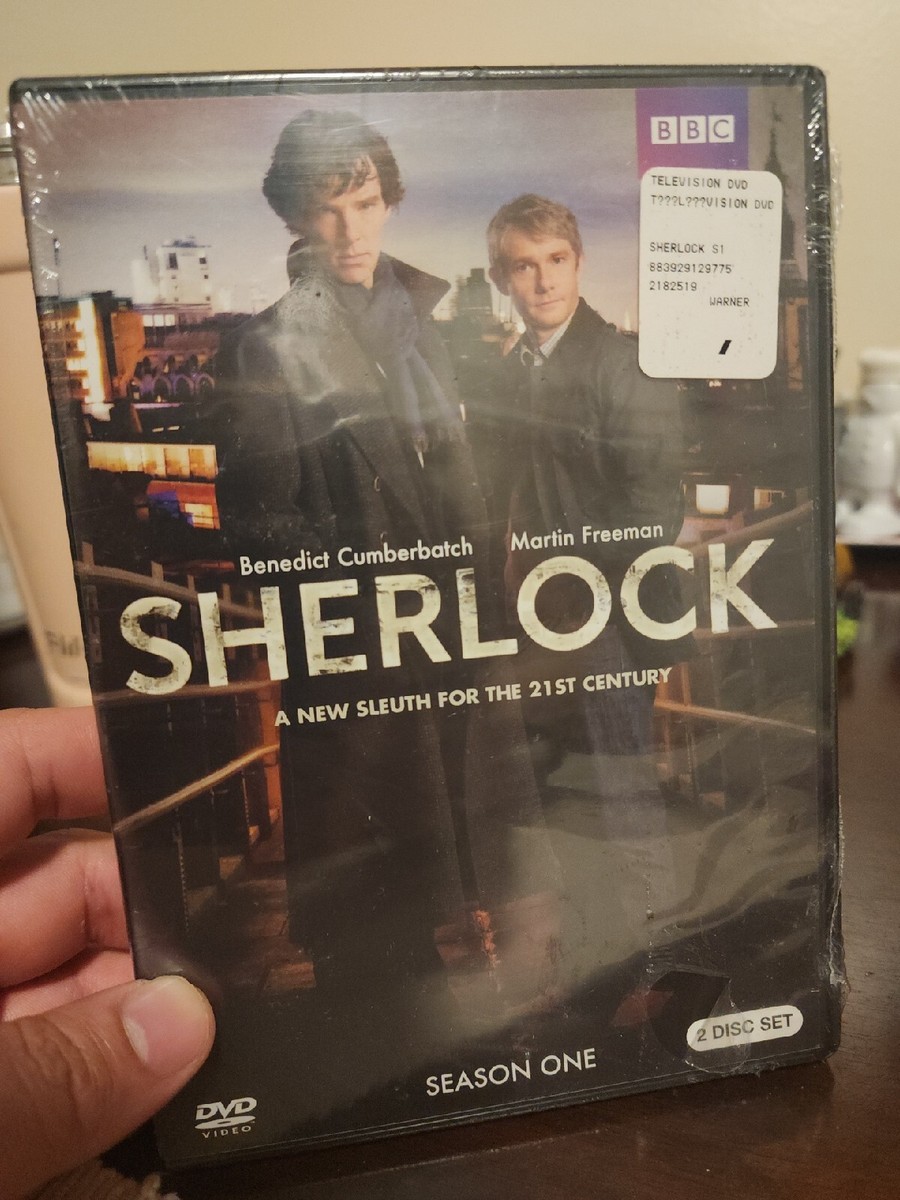 Sherlock: Season One DVD Disc Set BBC Region NTSC Benedict
