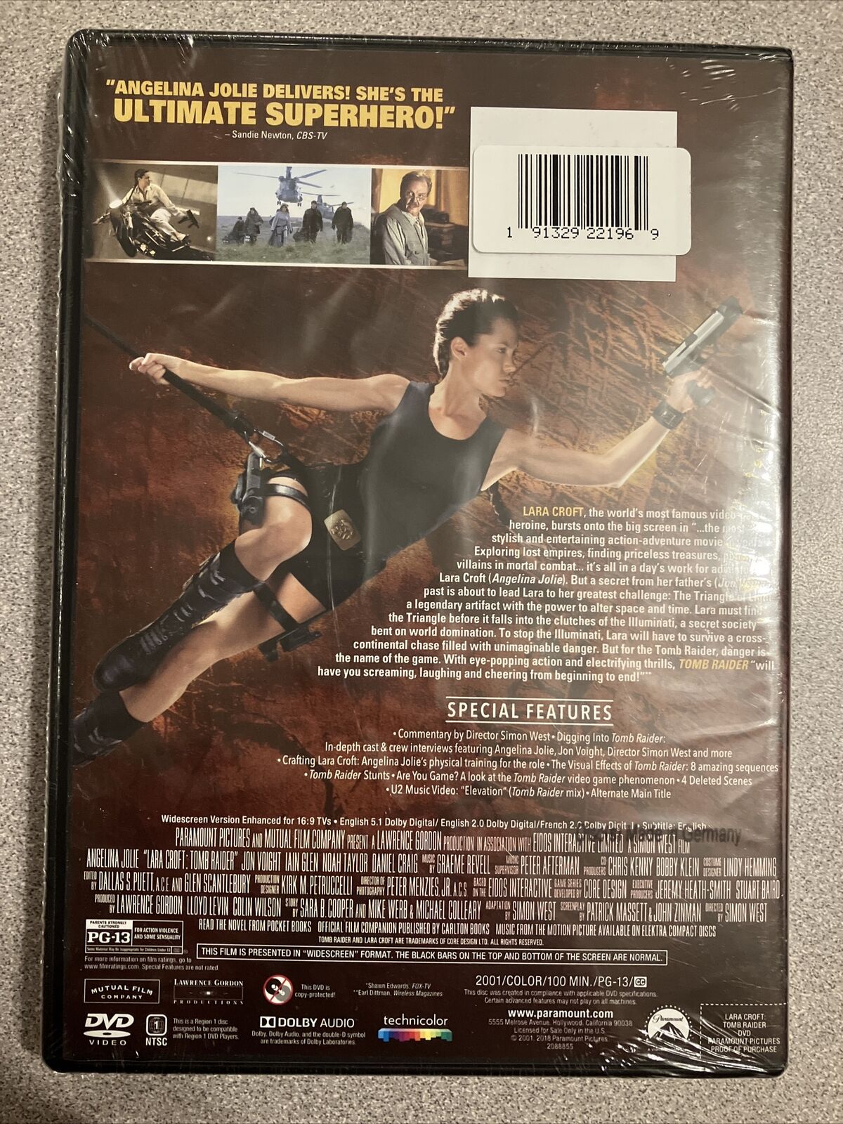 Dvd - Lara Croft: Tomb Raider - Angelina Jolie em Promoção na Americanas