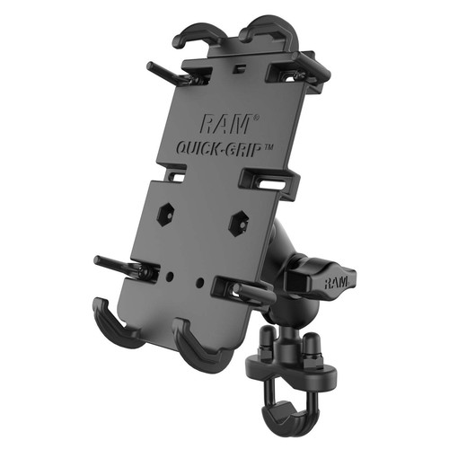 RAM-B-149Z-A-PD4U RAM Quick-Grip XL Phone Mount with Handlebar ... - 第 1/6 張圖片