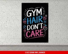 Home Gym Banner - Motivational Fitness Decor
