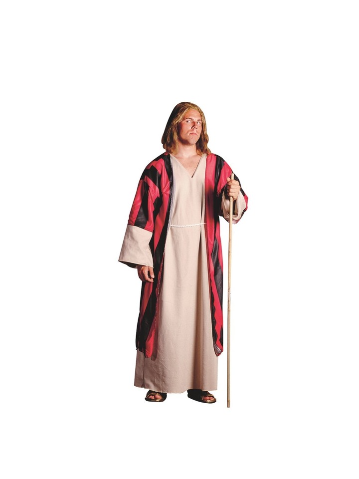 MOSES ADULT COSTUME SHEPHERD RELIGIOUS BIBLICAL JOSEPH JESUS MAN ROBE ...