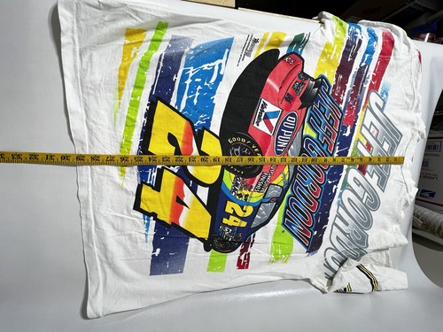 AOP vintage Nascar tshirt single stitch Jeff Gordon Winston Cup Champion 1995 - Picture 14 of 14