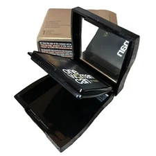 New In Box Empty Mary Kay Refillable Magnetic Mirrored Black Compact Mini