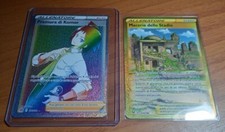 Carte Pokémon lotto 2x Gold/Hyper Arcobaleno Fuori Serie. Nuove, no Charizard 