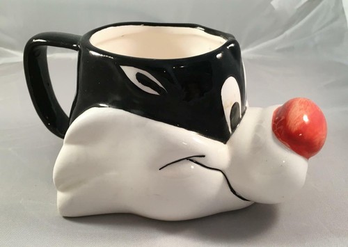 Tweety and Sylvester Character Mugs Vintage 1989 , never used - Picture 7 of 10