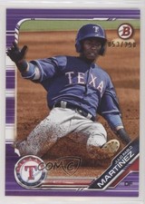 2019 Bowman Draft Purple 53/250 Julio Pablo Martinez #BD-71 0o6v