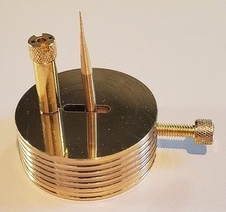 WATCH BALANCE WHEEL & HAIRSPRING SUPPORT STAND PRE OWNED WATCHMAKER'S BENCH TOOL