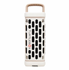 TURTLEBOX Portable Bluetooth Speaker Rectangular White/Black