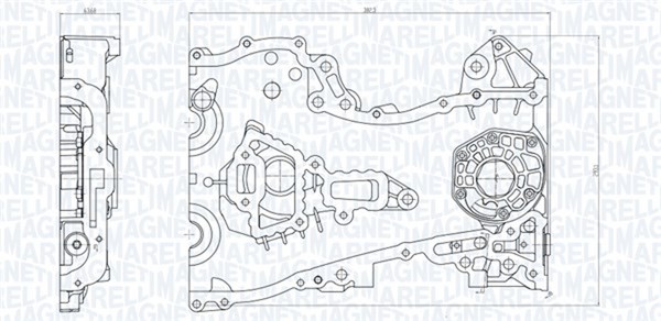 ÖLpumpe Magneti Marelli 351516000156 FüR Opel Agila H00 Corsa X01 S93 Astra T98-image