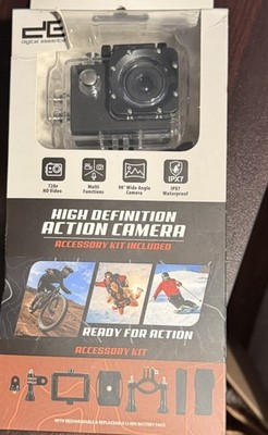 Digital Essentials High Definition 720p Action Camera 
