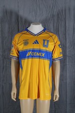 Tigres UANL Jersey - 2025 Home Jersey by Adidas - Men's Large
