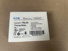 Eaton TRL04 Timing Relay (Programmable) DIN Rail/Panel Mount|Fixed Contacts B55