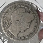 1899-O Barber Half Dollar us 50c silver coin