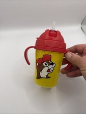 Buc-ee  s Two Handled Child  s Sippy Cup With Straw Bucees Gas Station