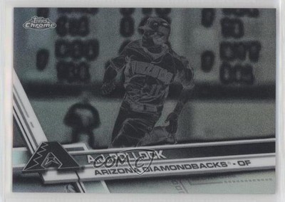 2017 Topps Chrome Negative Refractor AJ Pollock #52 c7w