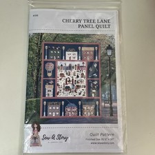 Cherry Tree Lane Panel Quilt Pattern Sew A Story Mary Poppins Spoonful Of Sugar