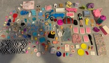 Huge Lot Of Barbie Doll Kitchen Accessories Assorted Items