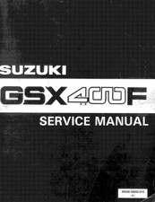Suzuki GSX400F 1981?1983 Service Manual