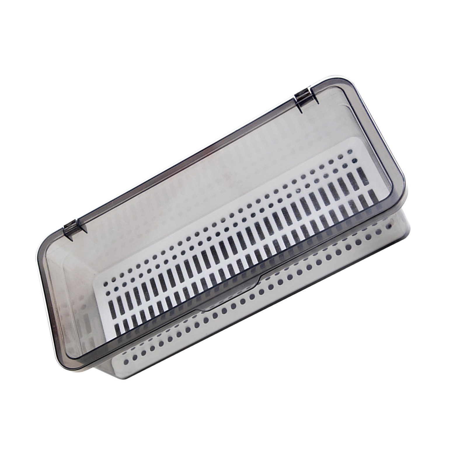 Chopstick Box Dustproof Lid Water Draining Plastic Kitchen Cutlery Storage