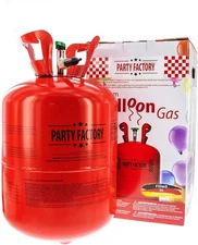 Party Factory Helium Tank for 50 Ballons Helium Cylinder 14.1 cu. ft. gas