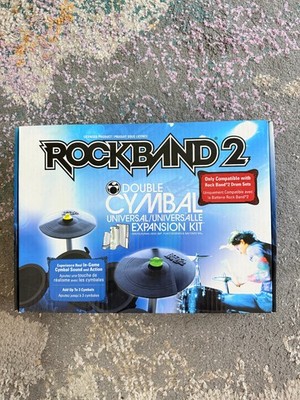 Rock Band 2 Double Cymbal  EXPANSION KIT NEU