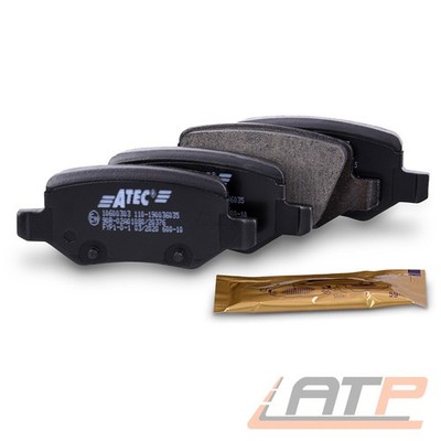 SATZ BREMSBELÄGE HINTEN FÜR MERCEDES A-KLASSE W168 160 170 190 210 W169 E-CELL