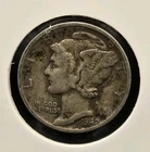 1942-D Mercury Dime 90% Silver US Mint Denver