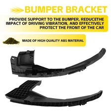 Pair Bumper Support Front Bracket Set Mount ABS Fit 2023-2025 Honda Accord Sedan
