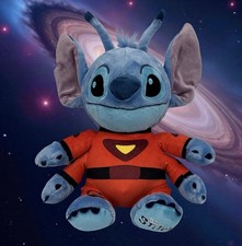Build A Bear Disney Stitch Experiment 626 Suit Red Black Theme Park 16" Plush