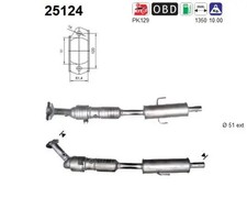 CATALYTIC CONVERTER FITS: MAZDA 6 SALOON 2.0 .MAZDA ATENZA SALOON 2.0 .MAZDA