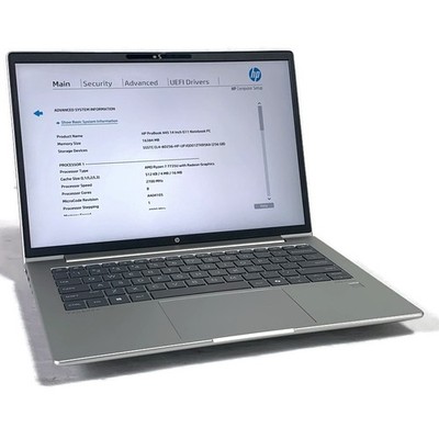HP ProBook 445 G11 14'' Laptop Ryzen 7 7735U 2.7GHz 16GB 256GB NVMe SSD - Win11