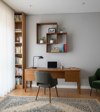 Wooden Floating Wall Shelves Hard Mango Wood Rustic Decorative Display Racks