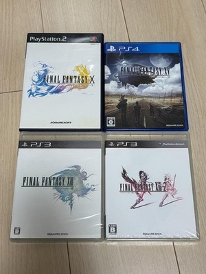 FINAL FANTASY X, X , X -2 (unopened), X  4 books