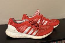 adidas Boost Men s Low Top Red/White Lace-Up ...