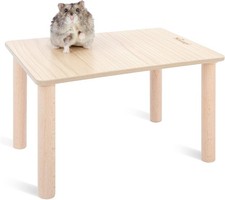 Niteangel Hamster-Spielplattform aus Holz f&uuml;r syrische Zwerghamster, Rennm&auml;use,