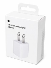 Apple USB 5W Power Adapter A1385 White Cube Charger iPhone MD810LL/A - NIOB