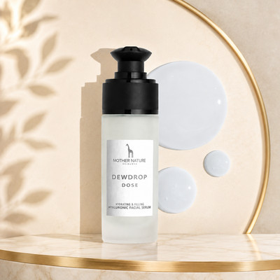 Mother Nature Hyaluron Serum 30ml hochdosiert Aloe Vera Anti-Aging Gesichtsserum