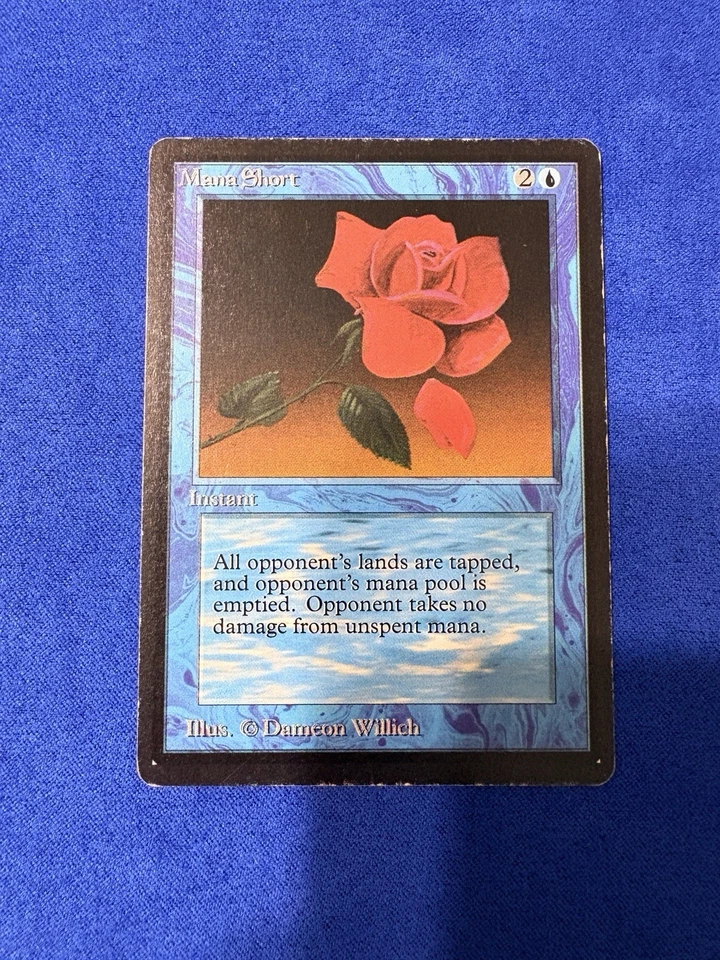 Mana Short BETA Limited Edition Played MTG Magic The Gathering - Image 3 of 4