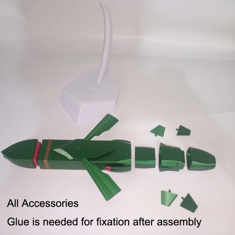 3D Printed 1:20 Military Model Collection Germany TAURUS KEPD 350 Cruise Missile - Image 3 of 4