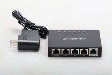 Ubiquiti ER-X EdgRouter X Advanced Gigabit Ethernet Router With Power Supply
