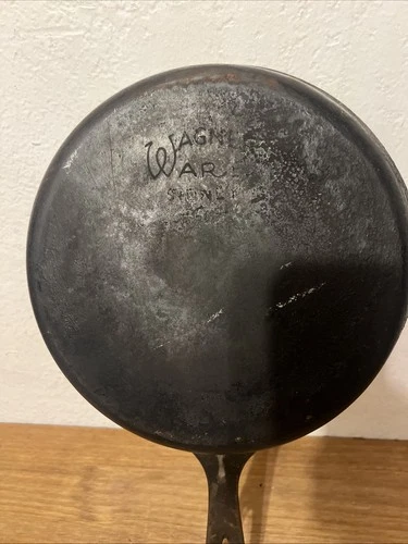 Vintage Wagner Ware Sydney -O- #8 10" Cast Iron Skillet Kitchen