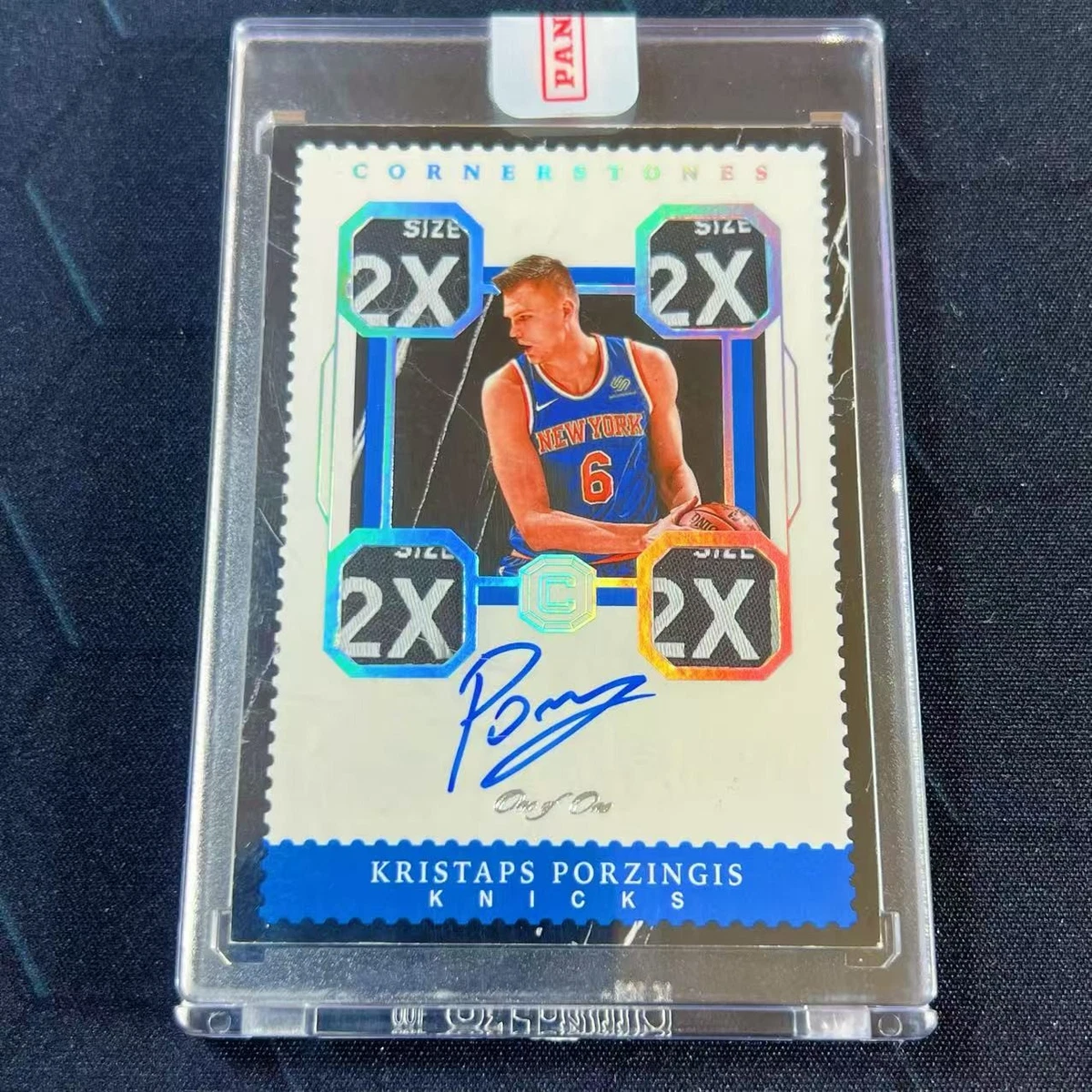 Panini Kristaps Porzingis Basketball Parallel/Variety Sports