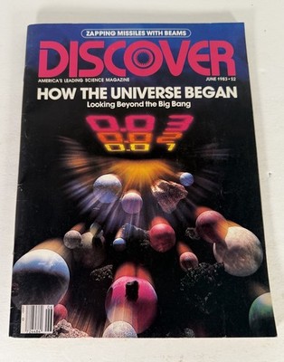 Discover Magazine How The Universe Began June 1983, Floods, Typhoon, Tornado 