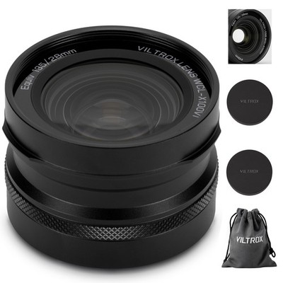 VILTROX WCL-X100VI 0.8X Wide Conversion Objektiv für Fuji X100 Serie Kamera