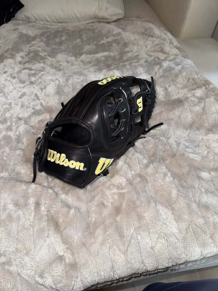 Luva de campo de beisebol Wilson A2000 DP15 11,5 ajuste Pedroia - Imagem 3 de 4