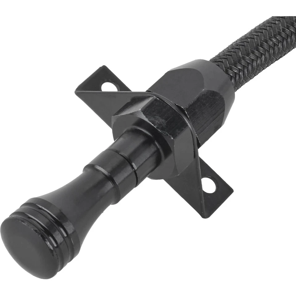 Varilla de medición de transmisión flexible GM 4L60E, montaje en firewall, SS Foto 4 de 4