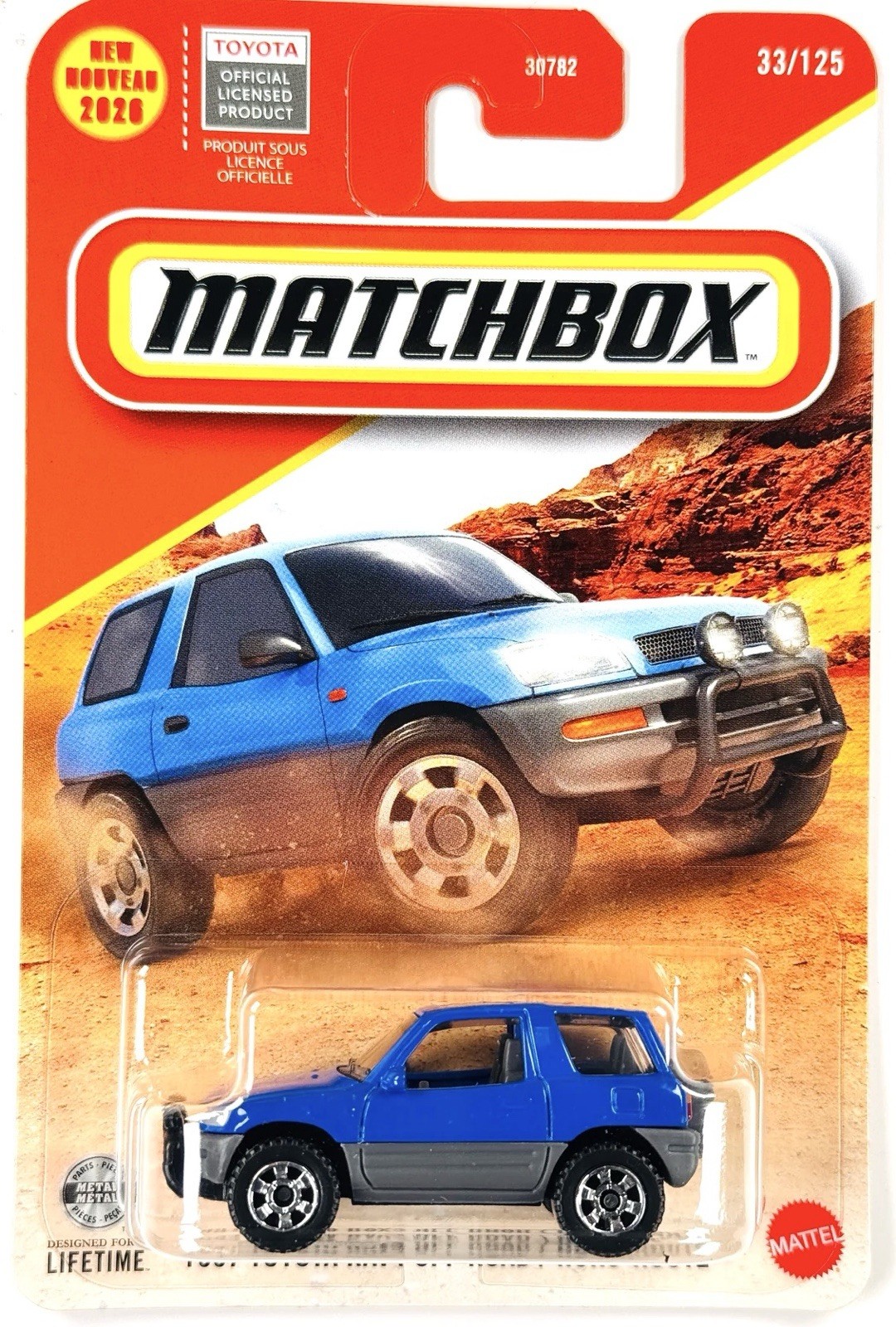 MATCHBOX 1997 TOYOTA RAV4 OFF ROAD NEW 2026